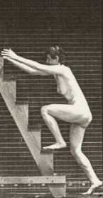 Plate 110 Ascending a stepladder two steps at a time — figure reference